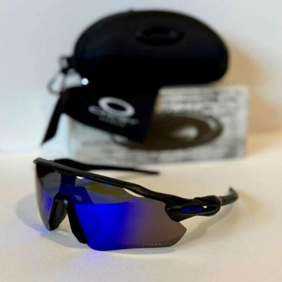 Oakley Radar EV PRIZM Polarized Blue OO9208 Black Frame - Picture 4 of 8